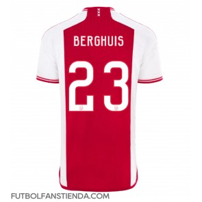 Ajax Steven Berghuis #23 Primera Equipación 2023-24 Manga Corta